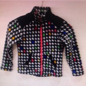 Colorful Houndstooth Kids Jacket